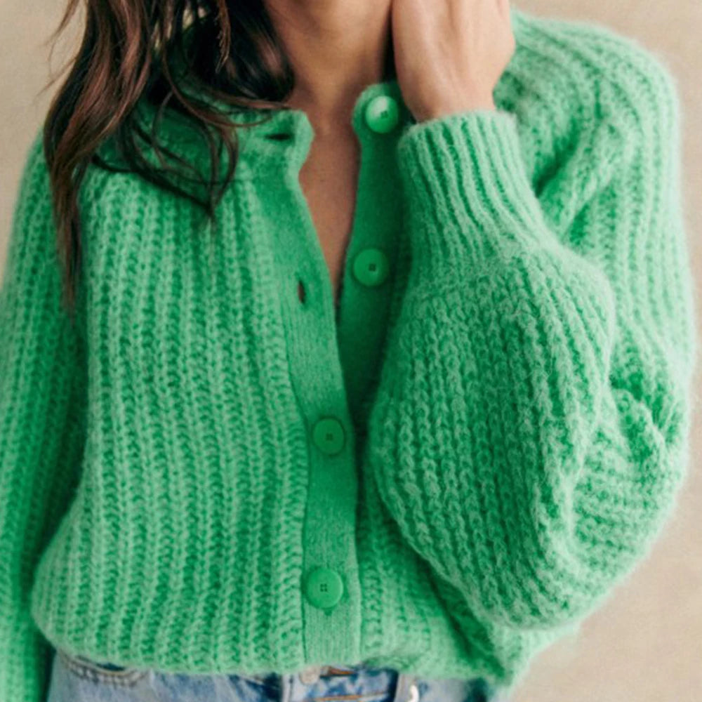 Stilzeits | Chunky Strickcardigan Weich und Warm Perfekt für Den Alltag