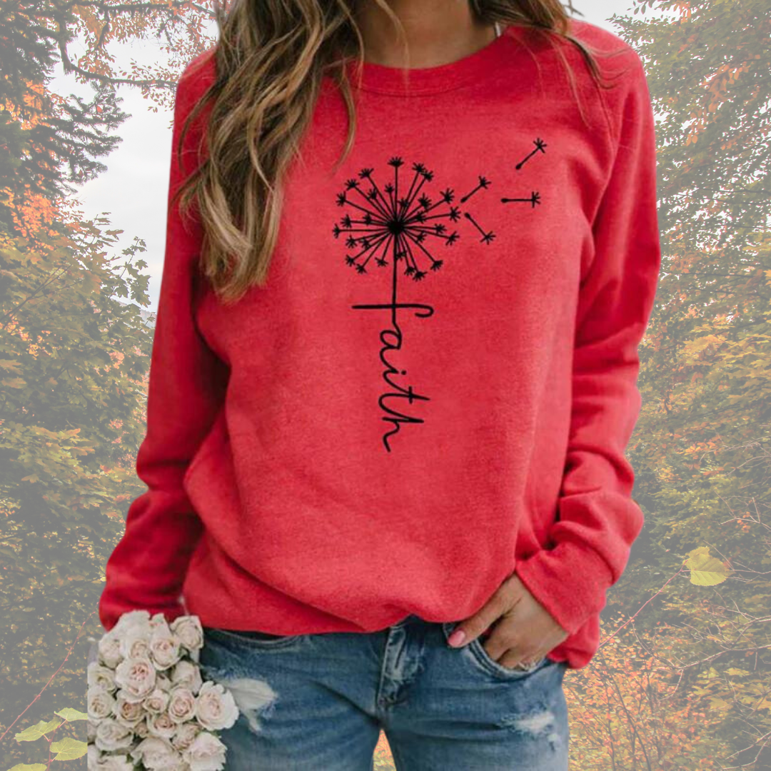 Stylish 'faith' Pullover by Fudus