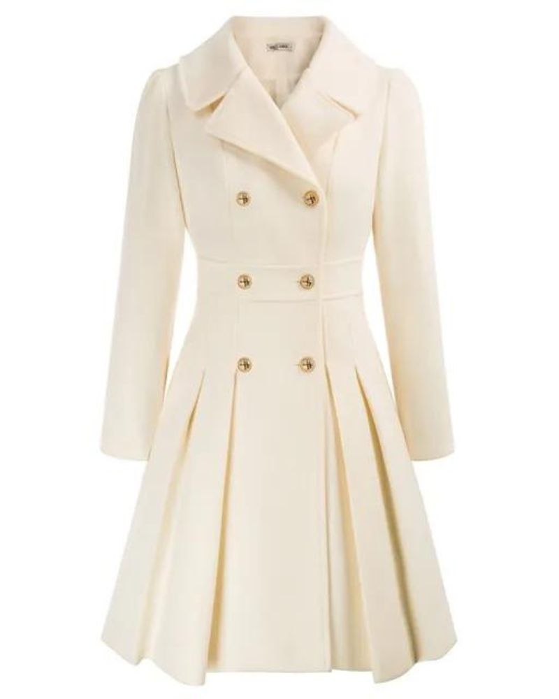 Stilzeits | Falten Wollmantel