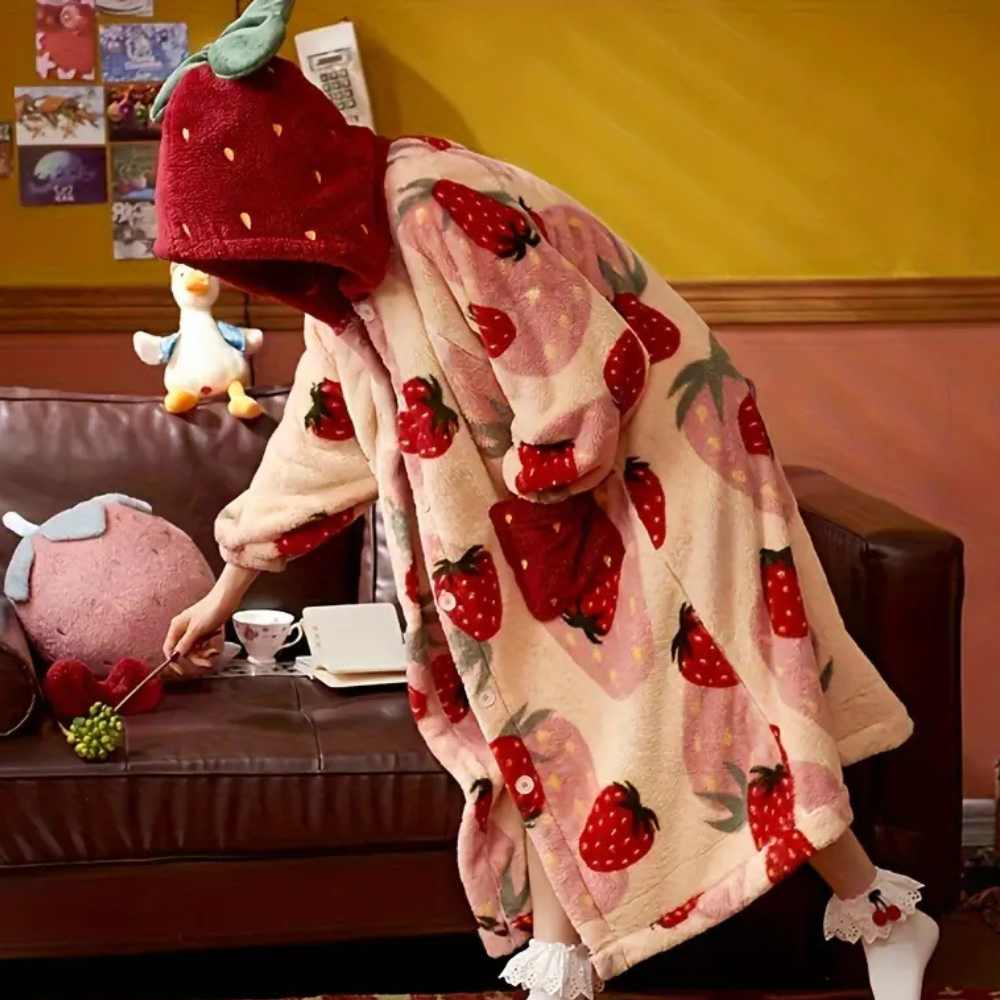 Stilzeits | Winter Kapuzenpullover Decke für Damen