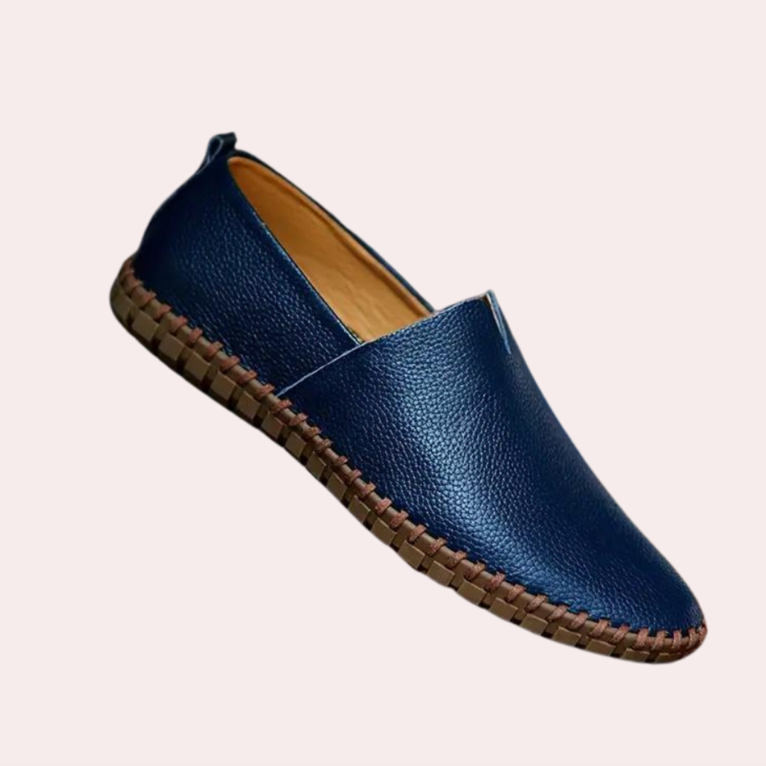 Slip-On-Loafer für Herren mit Obermaterial aus veganem Leder