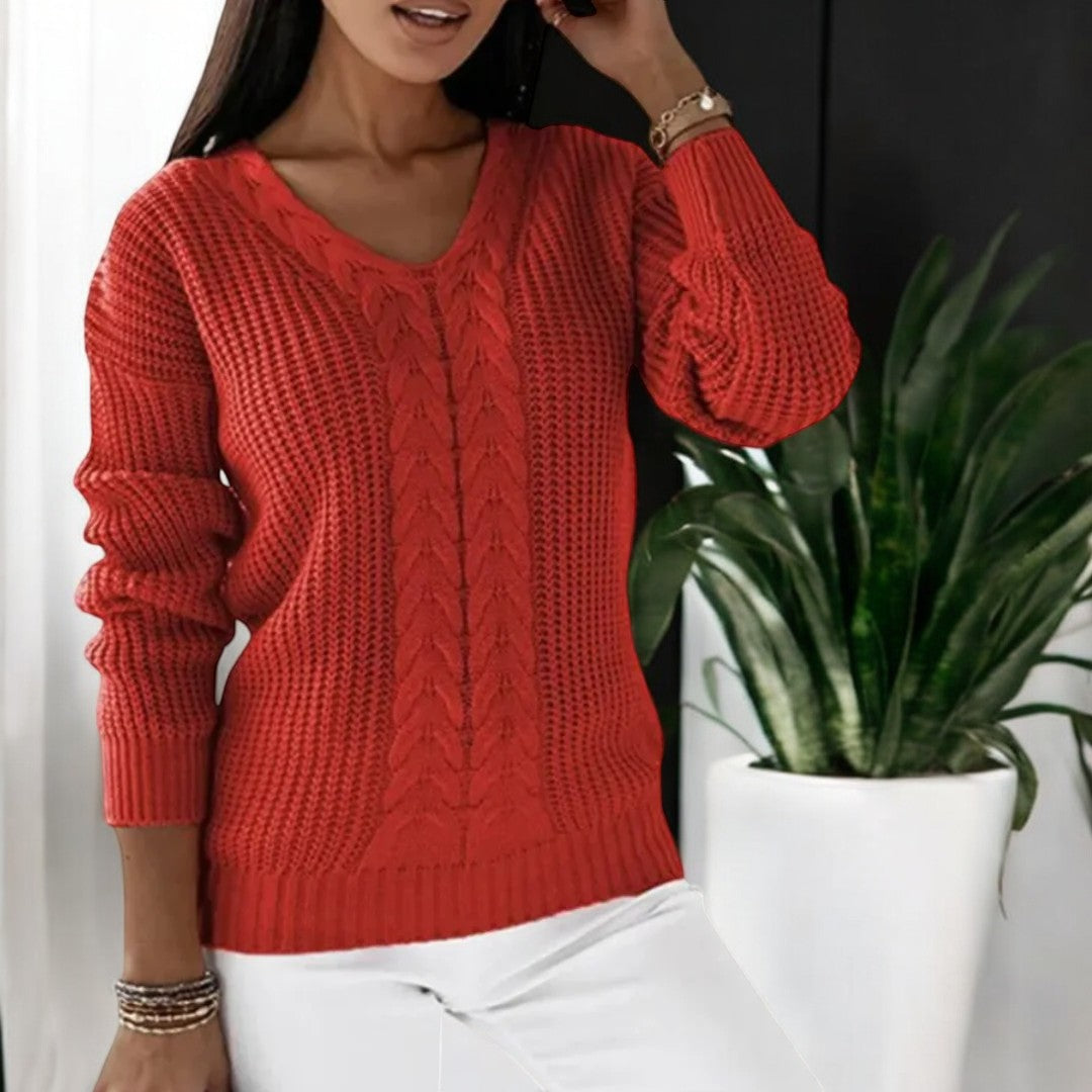 Stilzeits | skandinavischer Strickpullover für den Alltagsstil