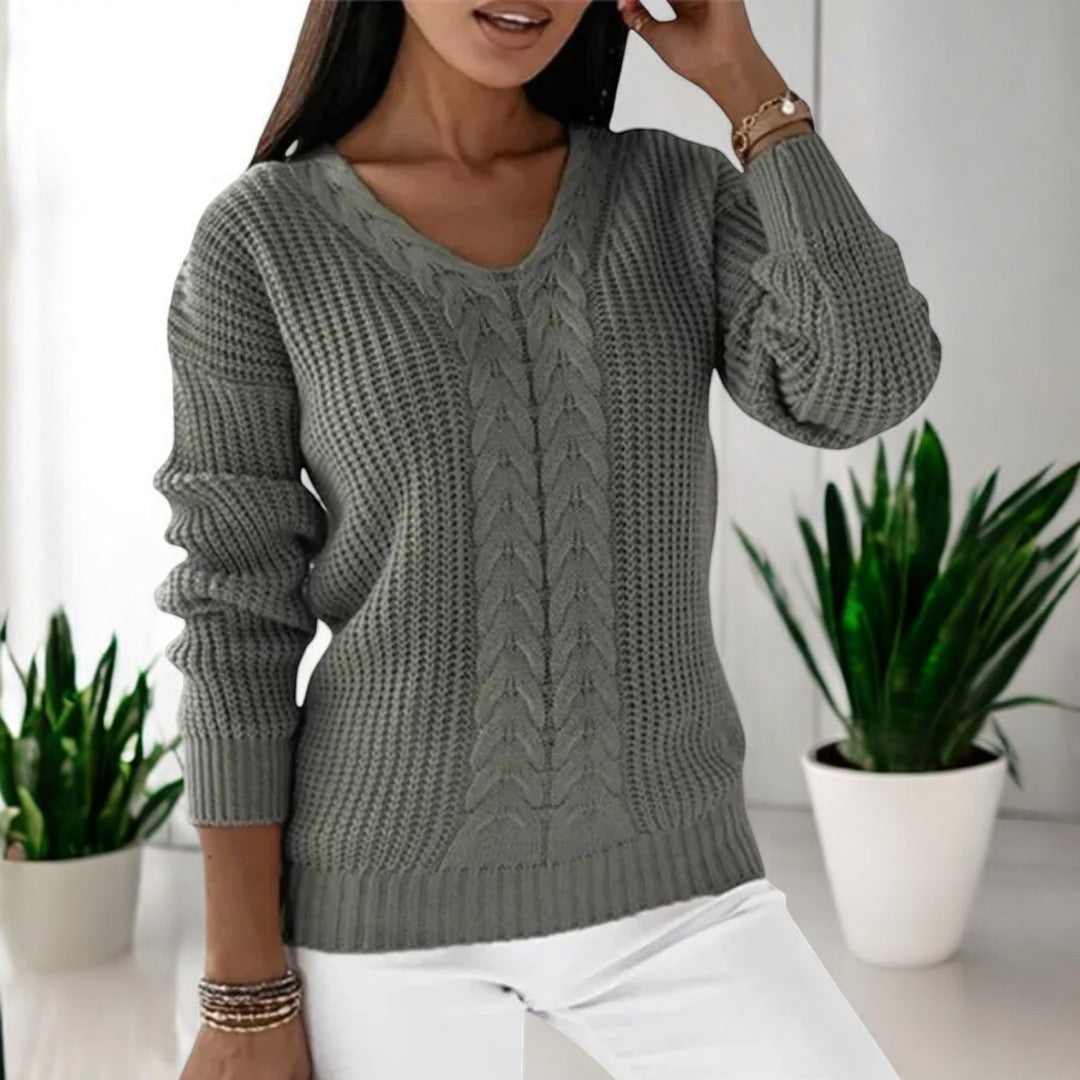 Stilzeits | skandinavischer Strickpullover für den Alltagsstil