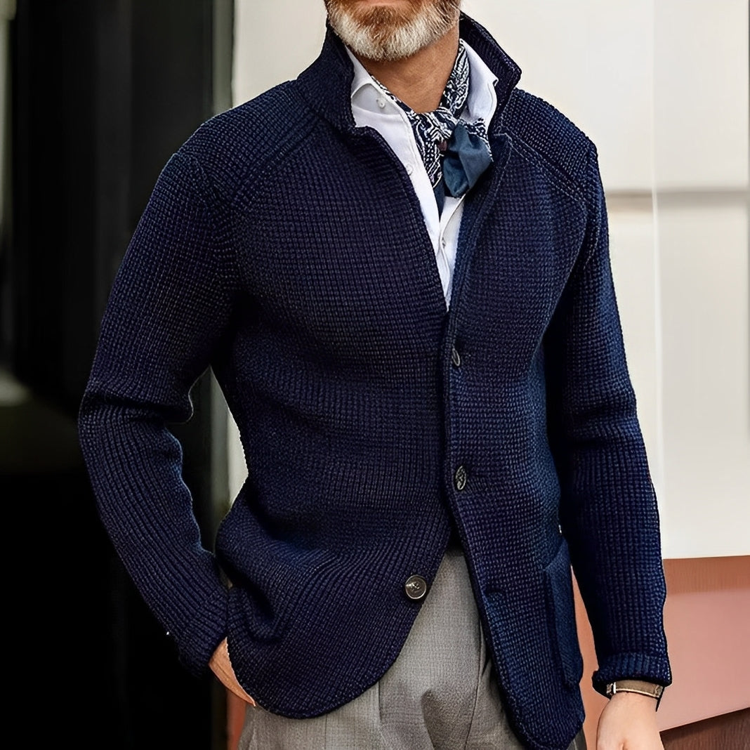 Stilzeits | Eleganter Strickcardigan für Herren