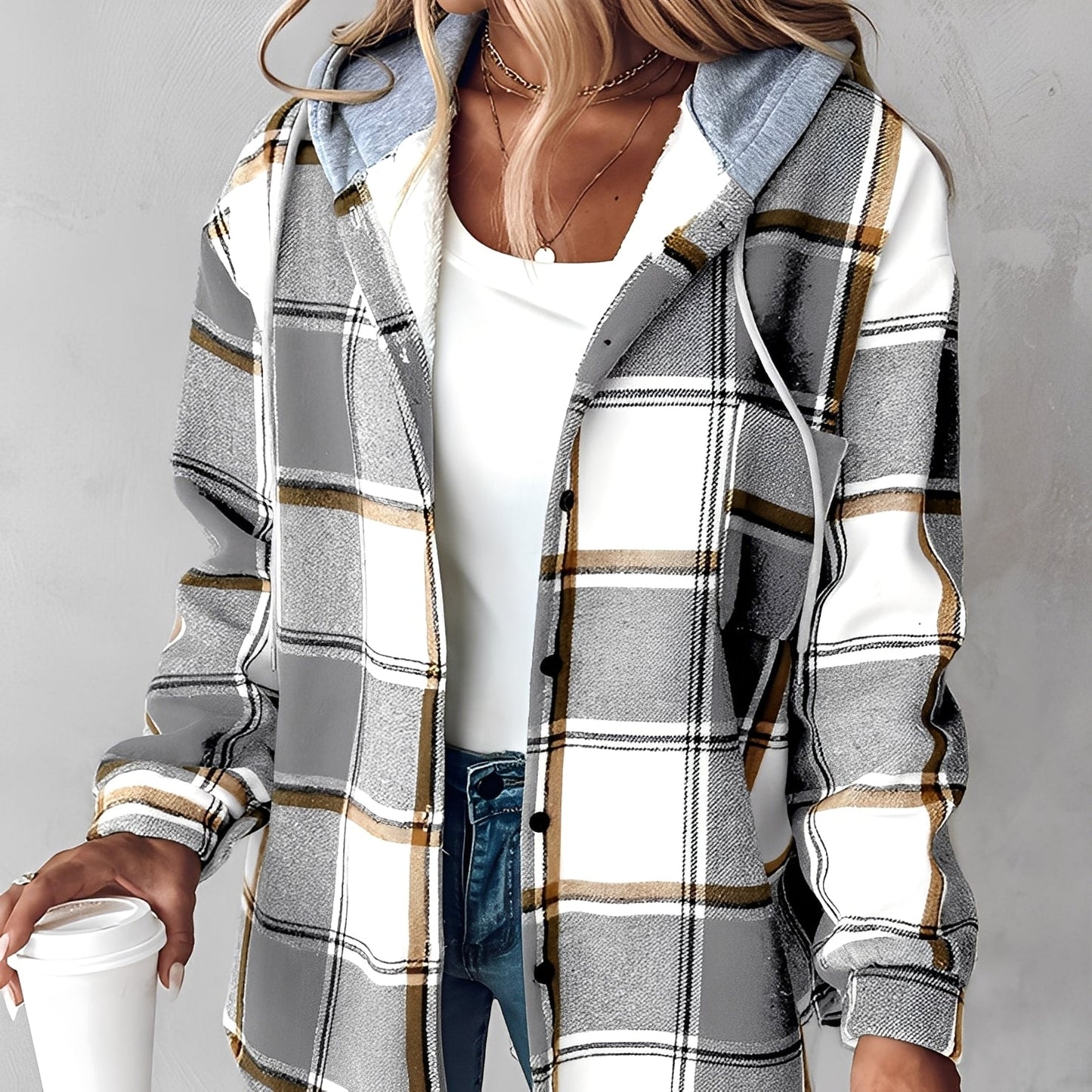 Stilzeits | Freizeit, Warme Kapuzenjacke für Frauen