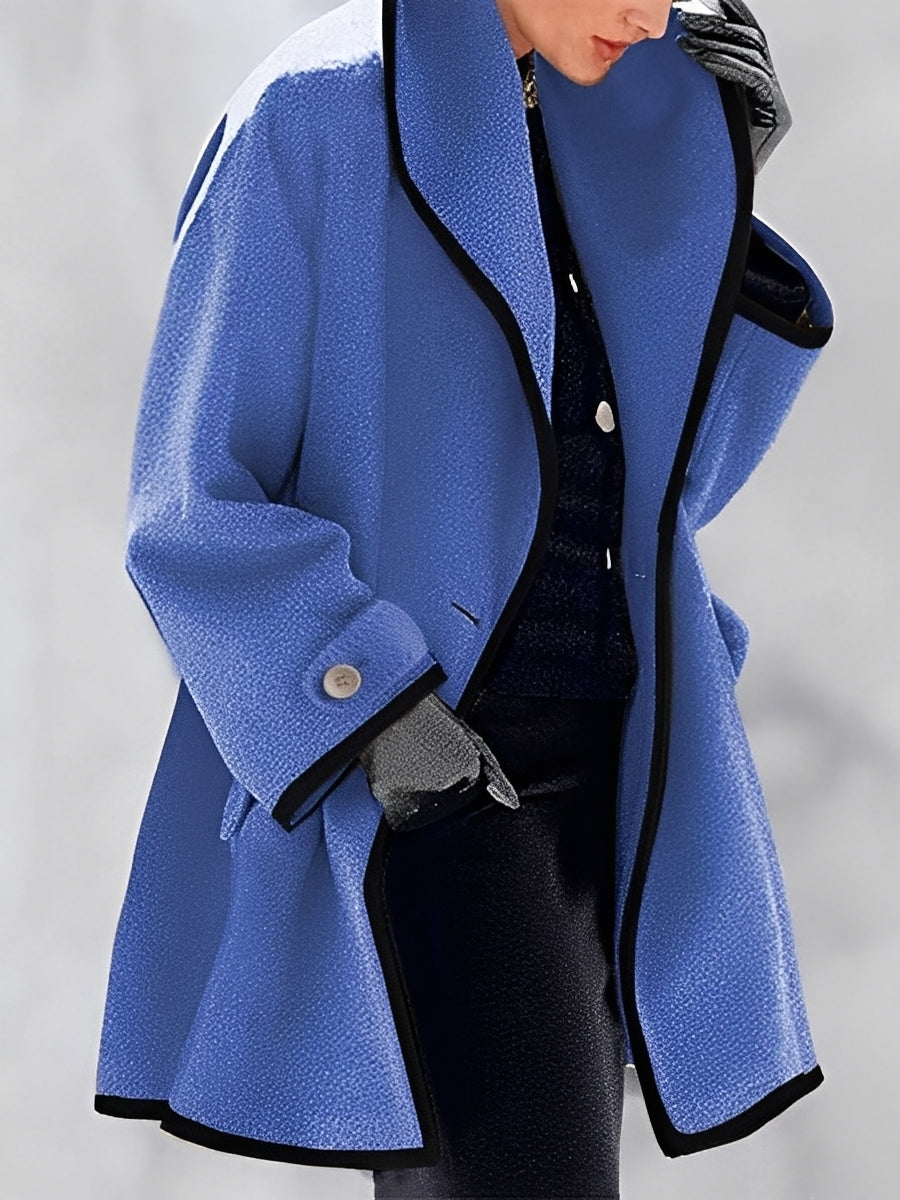 Stilzeits | Klassiker Lange Wollmantel für Frauen