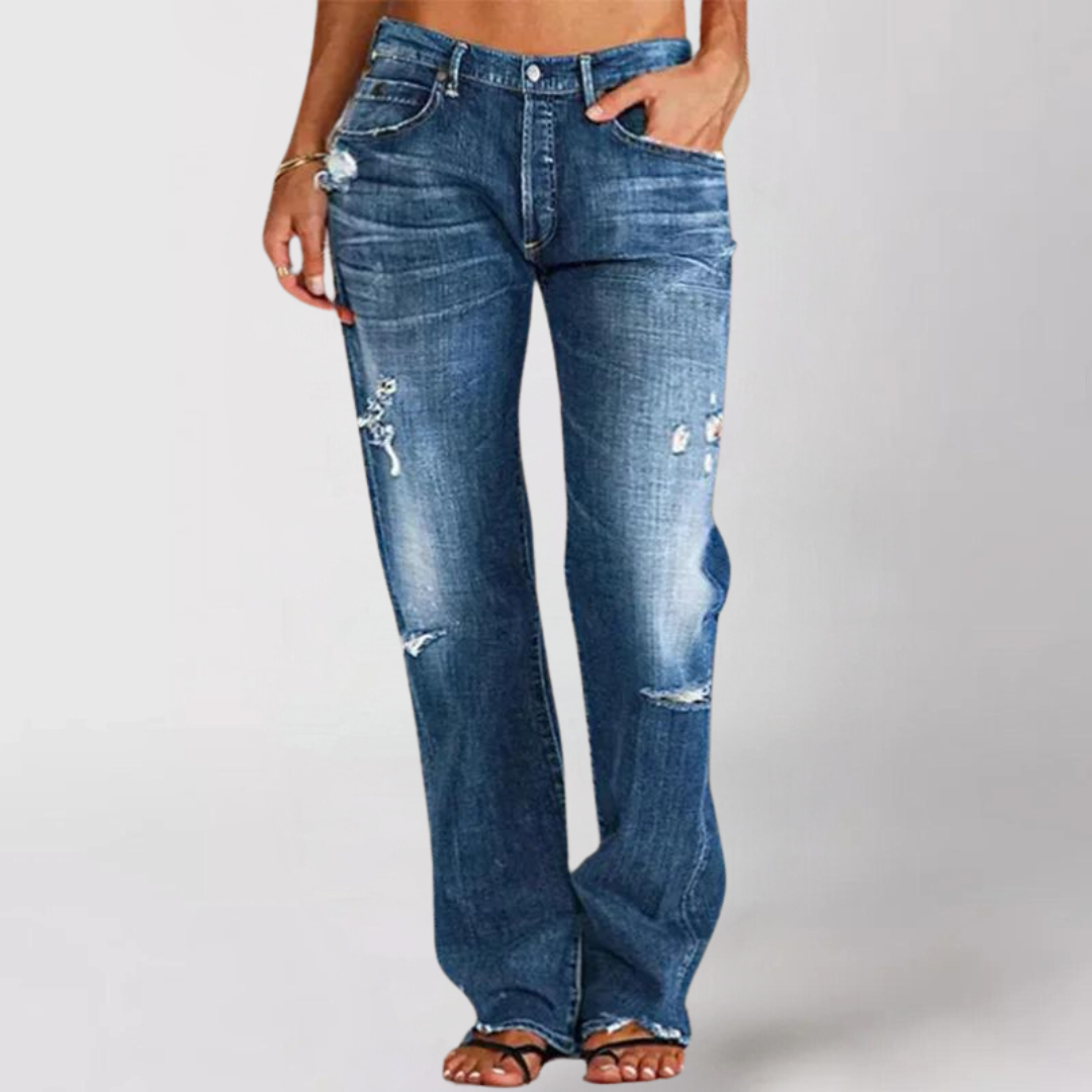 Stilvolle Boho-Jeans mit weiten Beinen von Bonafita Gaia für ein Gefühl von Freiheit