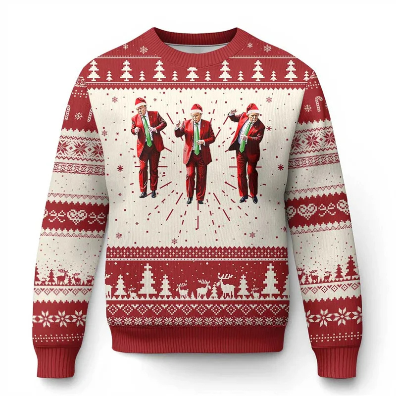 Weihnachtlicher Partypullover von Fudus für Feiertage und Partys