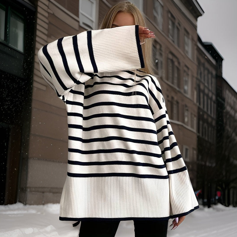 Stilzeits | Langarmpullover für Frauen Warm