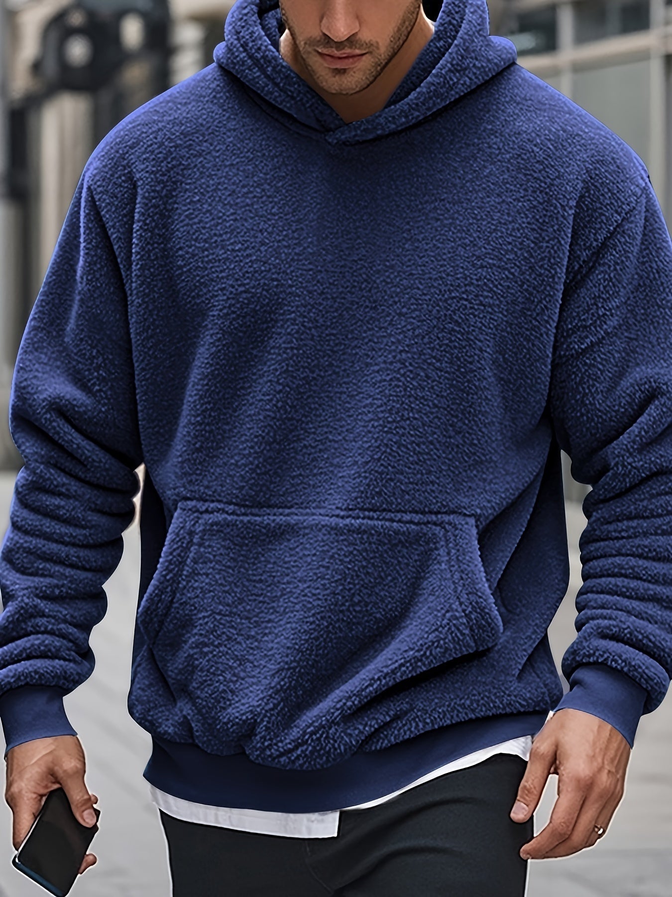 Stilzeits | Weiche Fleece-hoodie Polyester Komfort und Stil