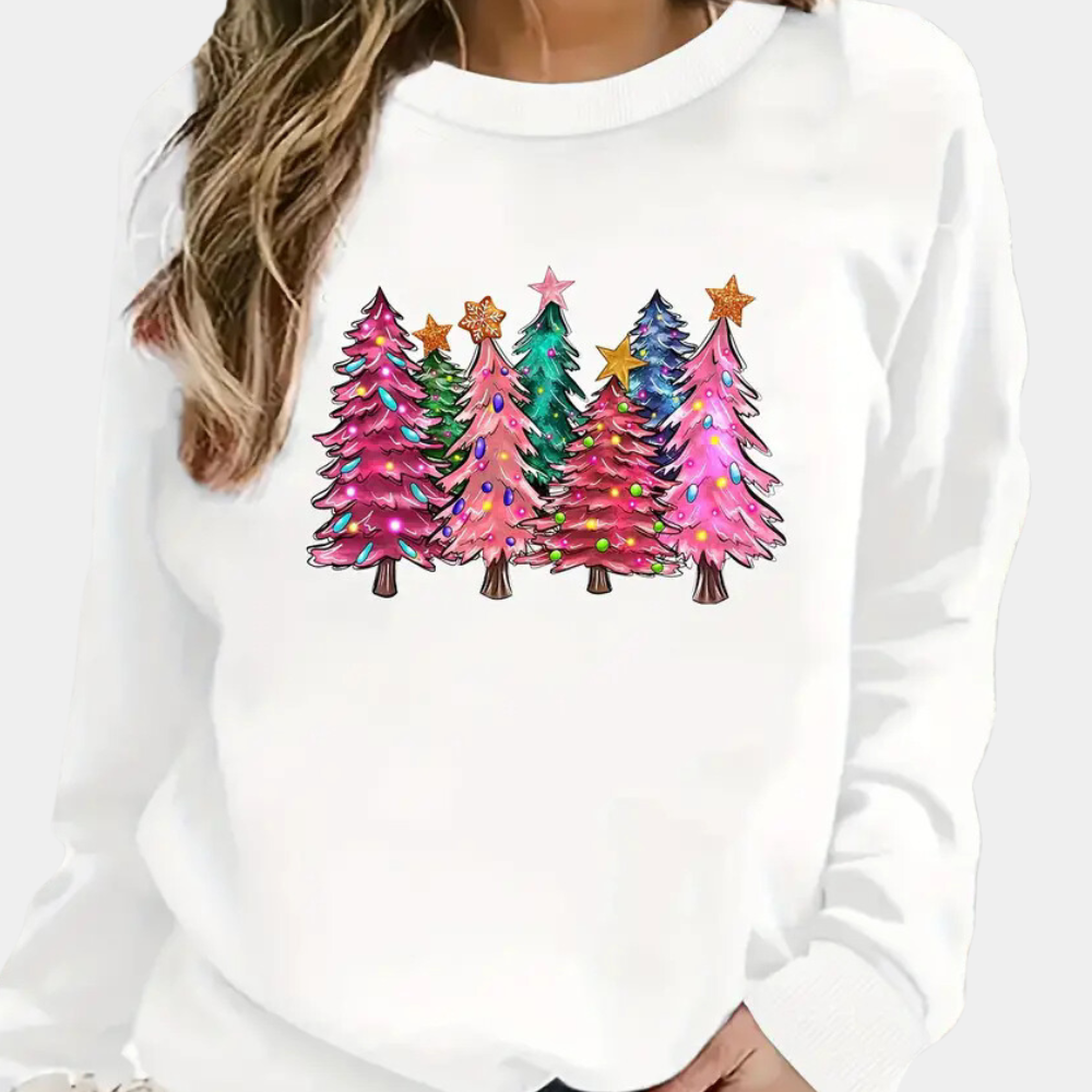 Weihnachtssweater für Damen von Fudus im verspielten Design