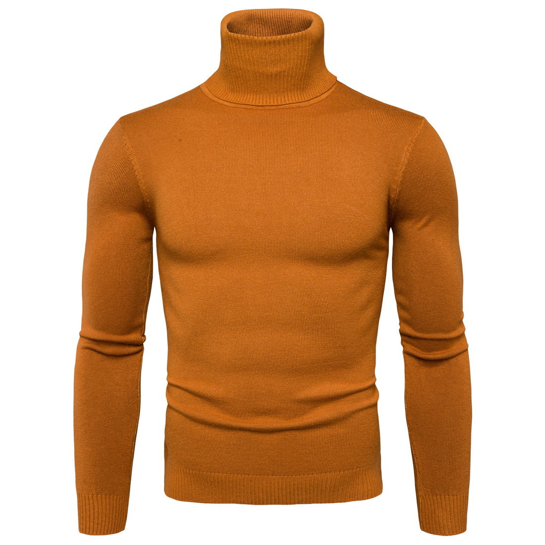Herren Rollkragenpullover aus weicher Merinowolle mit eleganter Struktur Stilzeits