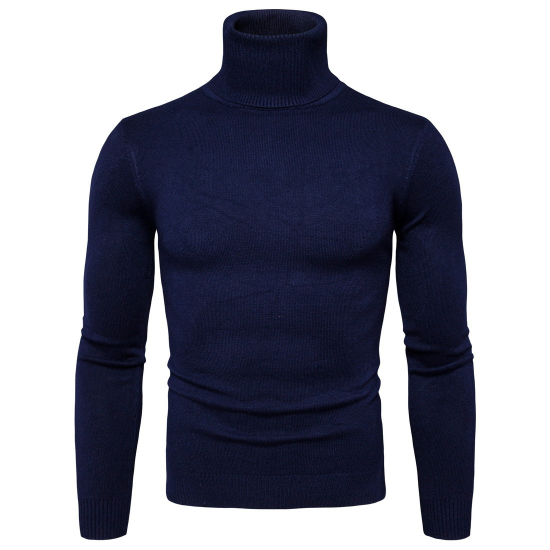 Herren Rollkragenpullover aus weichem Strick Stilzeits