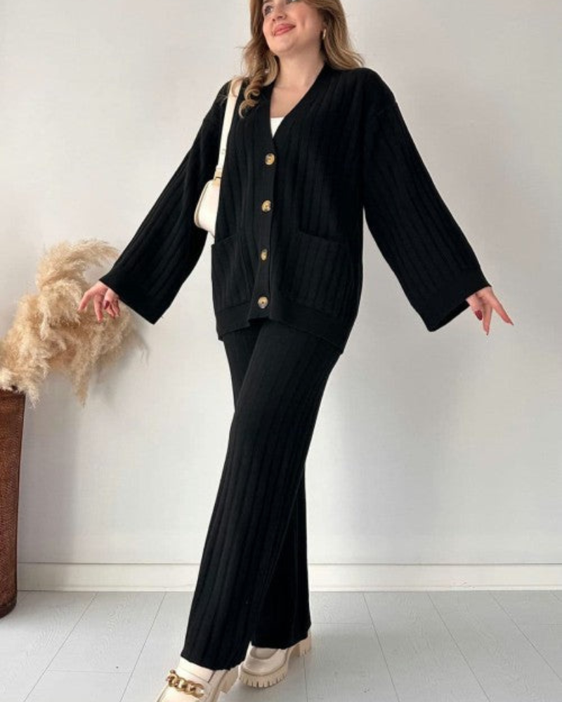 Stilzeits | Lässiges 2-Teiliges Strickset