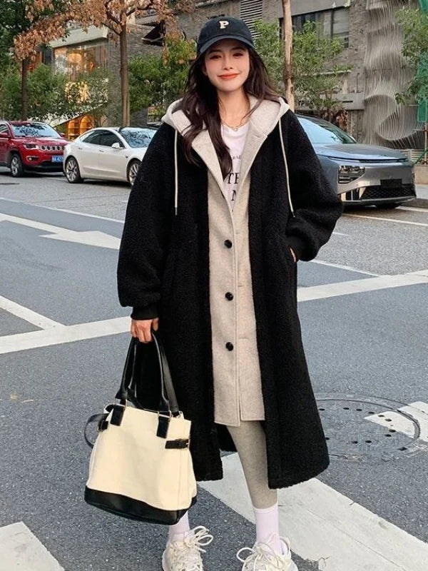 Stilzeits | Lammwoll-Hoodiejacke