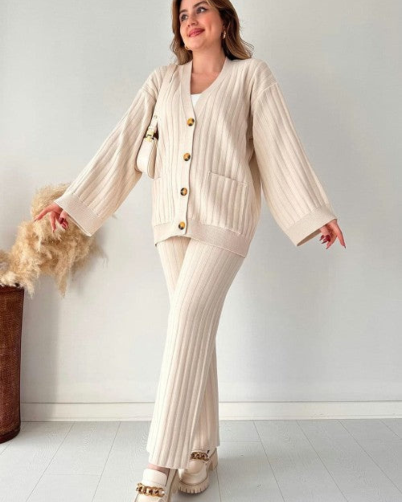 Stilzeits | Lässiges 2-Teiliges Strickset