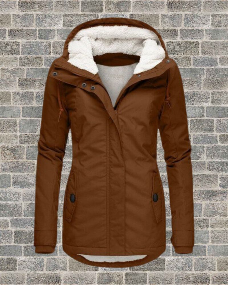 Stilzeits | Neuer Gefalteter Baumwollmantel