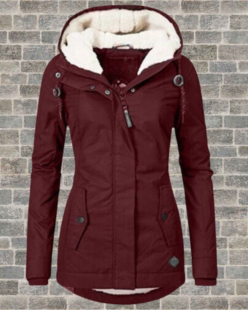 Stilzeits | Neuer Gefalteter Baumwollmantel