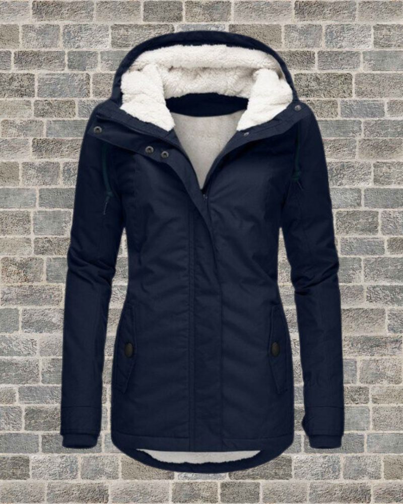 Stilzeits | Neuer Gefalteter Baumwollmantel