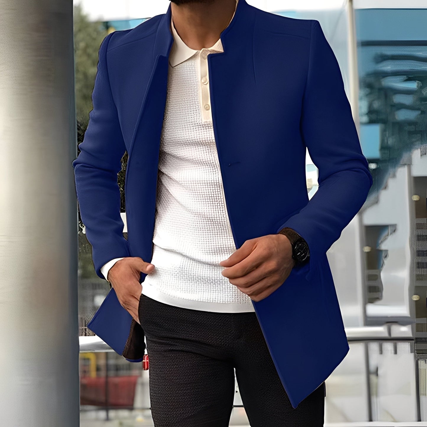 Stilzeits | Elegante Slim-Fit Jacke für Herren
