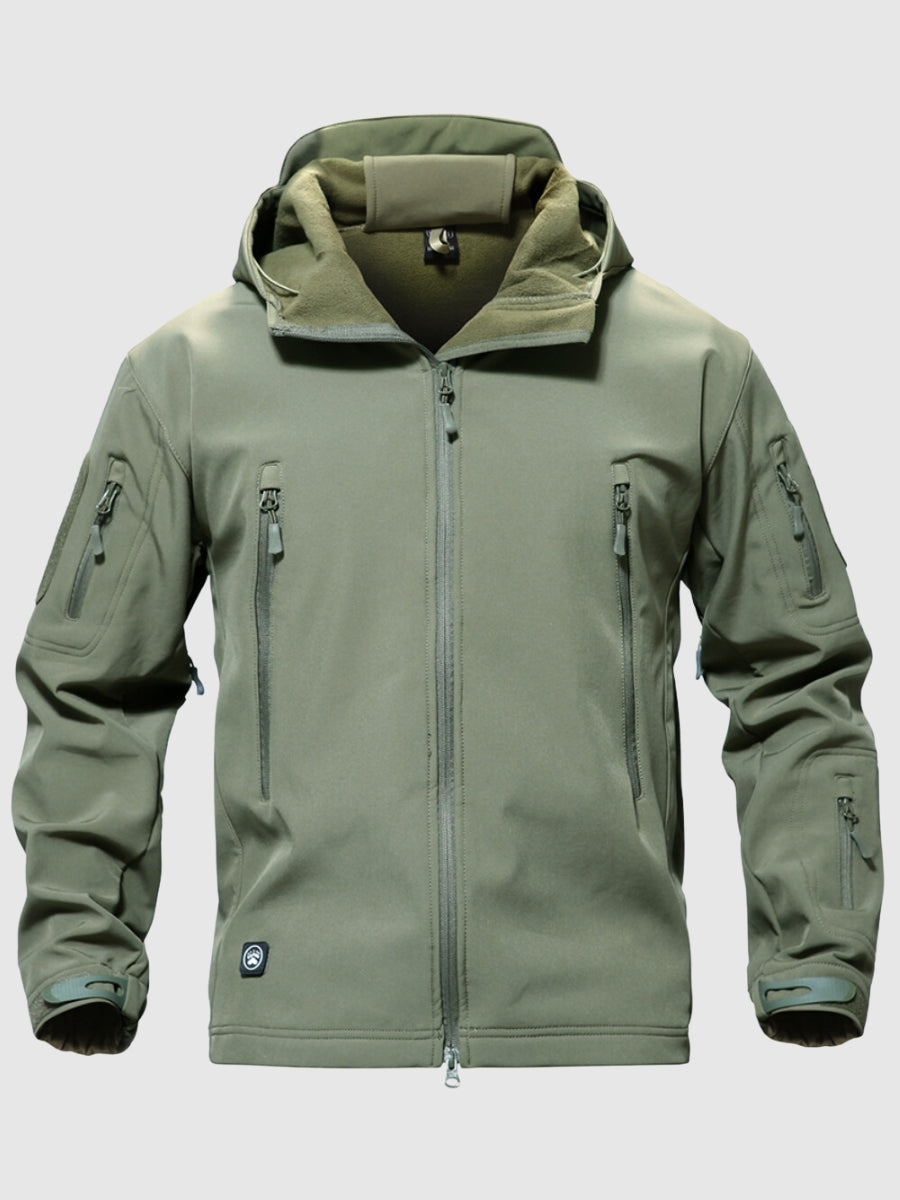 Stilzeits | Wasserabweisende Jacke Polyester Praktisch und Funktional