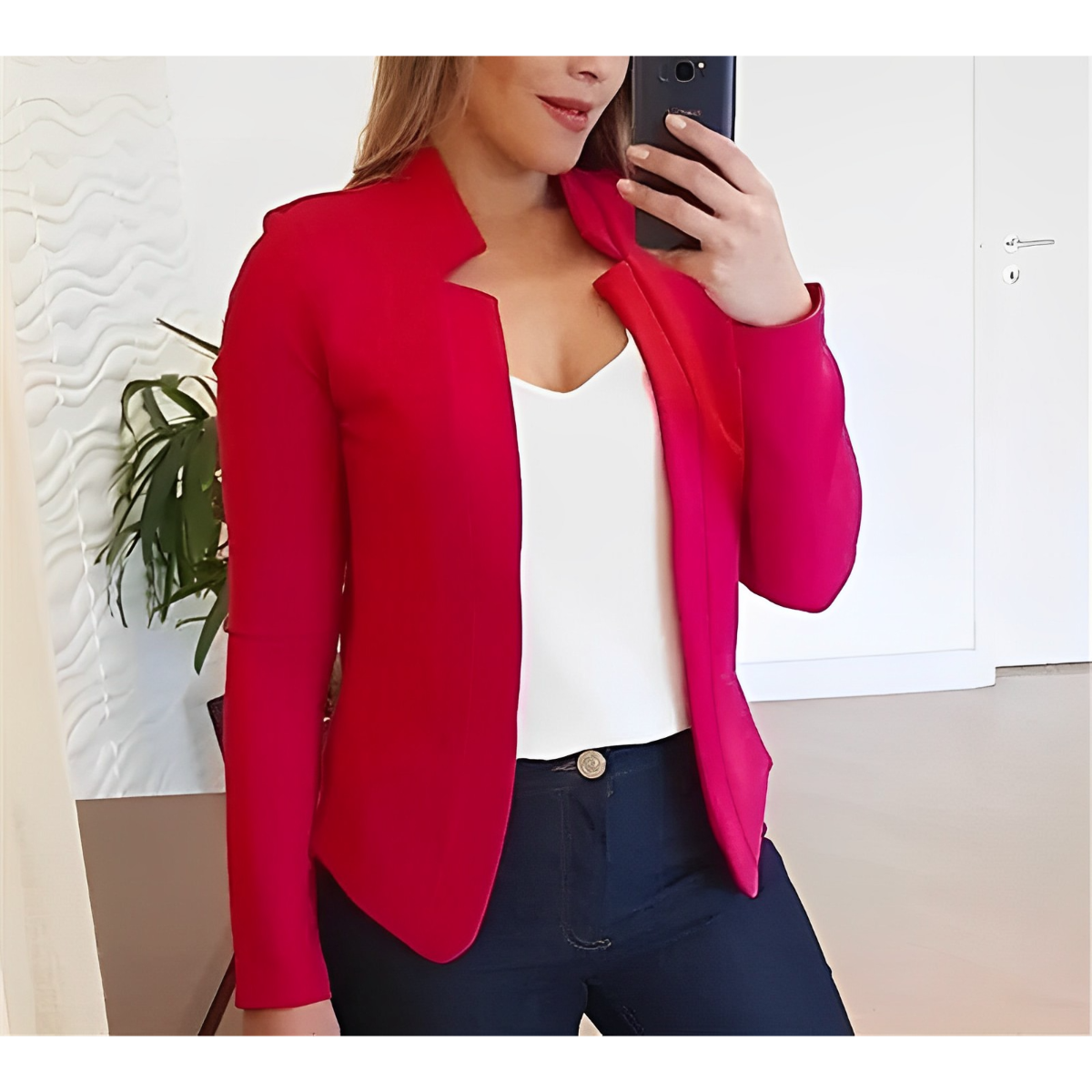 Traditioneller Camelhaar-Blazer