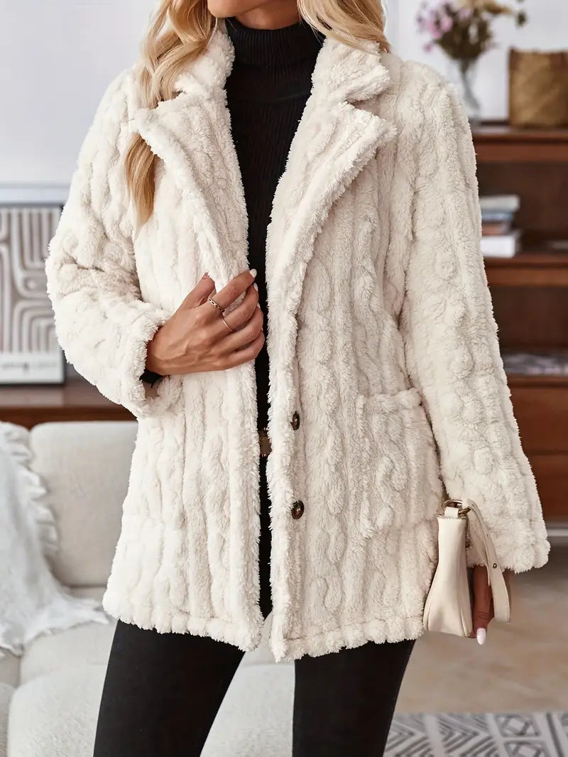 Stilzeits | Weiche Bequeme Damenjacke mit Langen Ärmeln