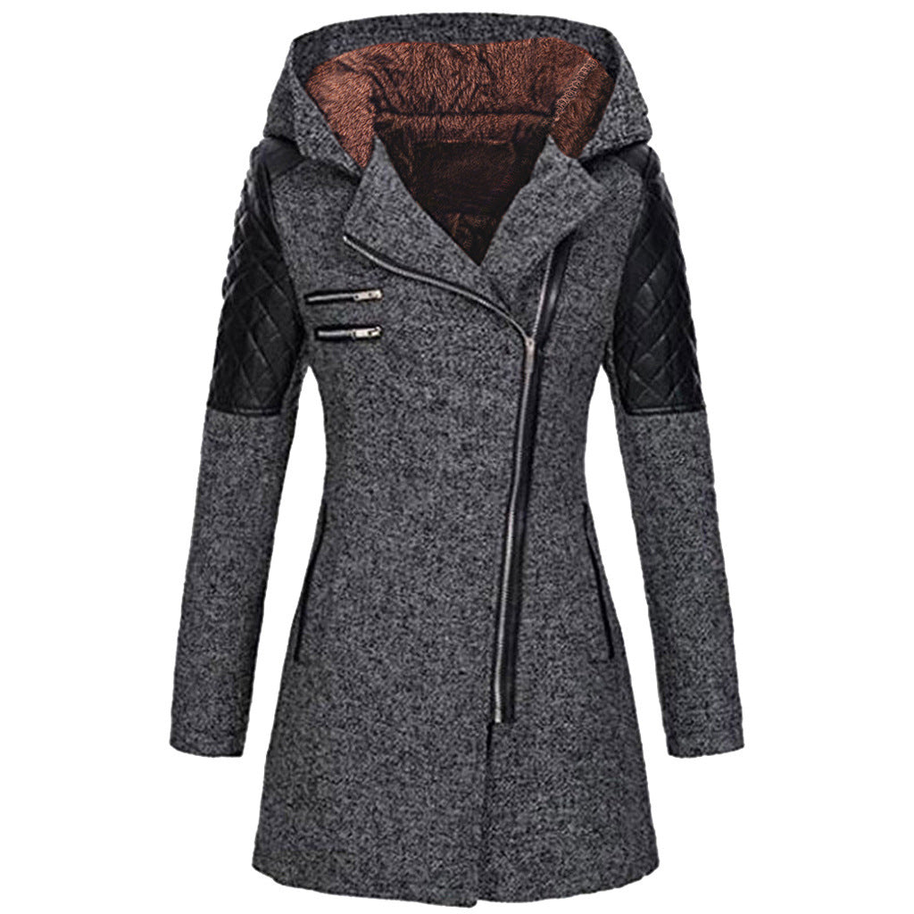 Stilzeits | Vintage Lange Winterjacke Damen