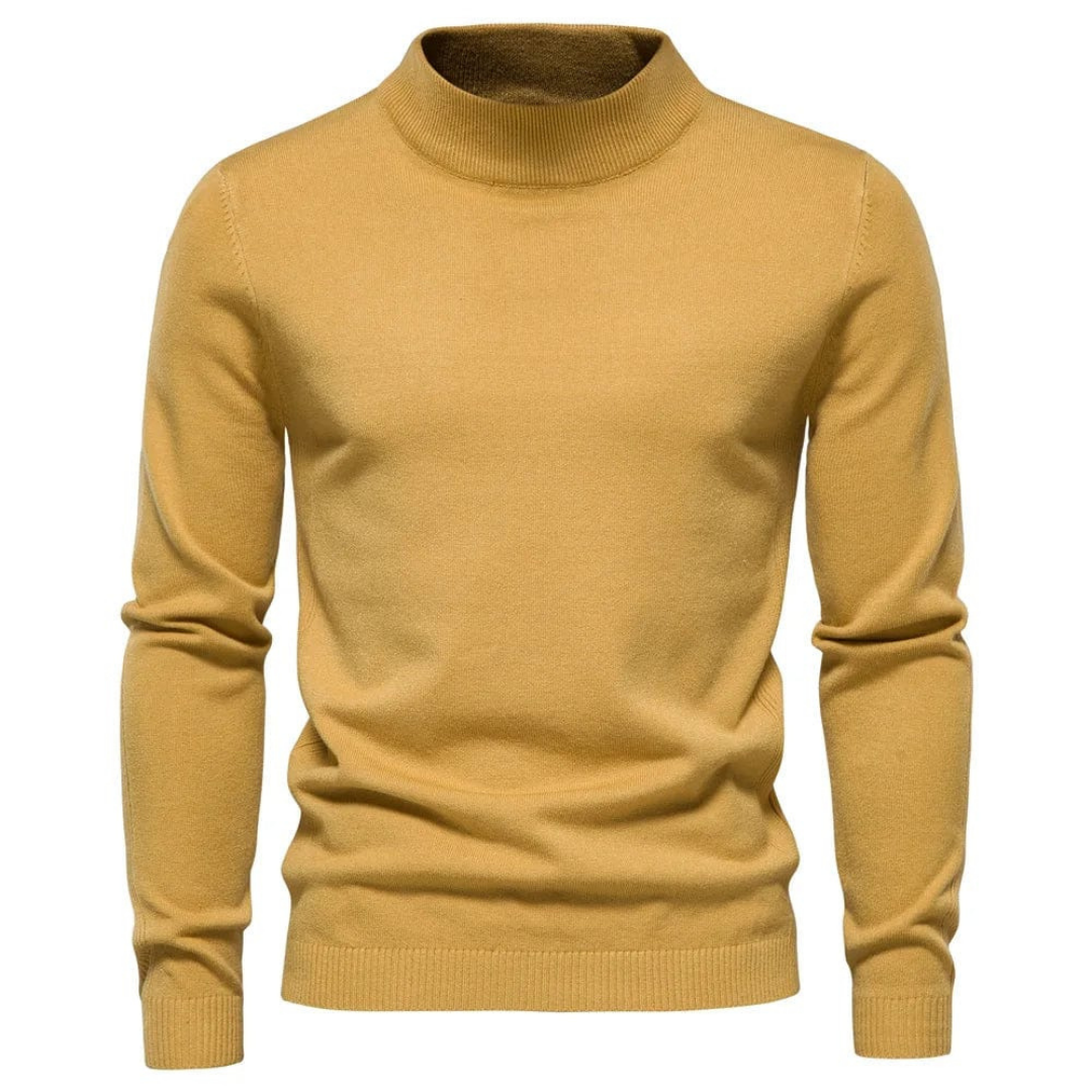 Herren Winter Rollkragen Langarm Pullover | Stylisch
