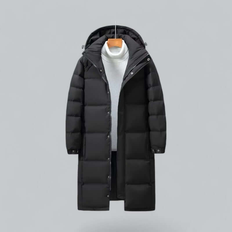 Stilzeits | Herren Langarm Winter Parka Mantel