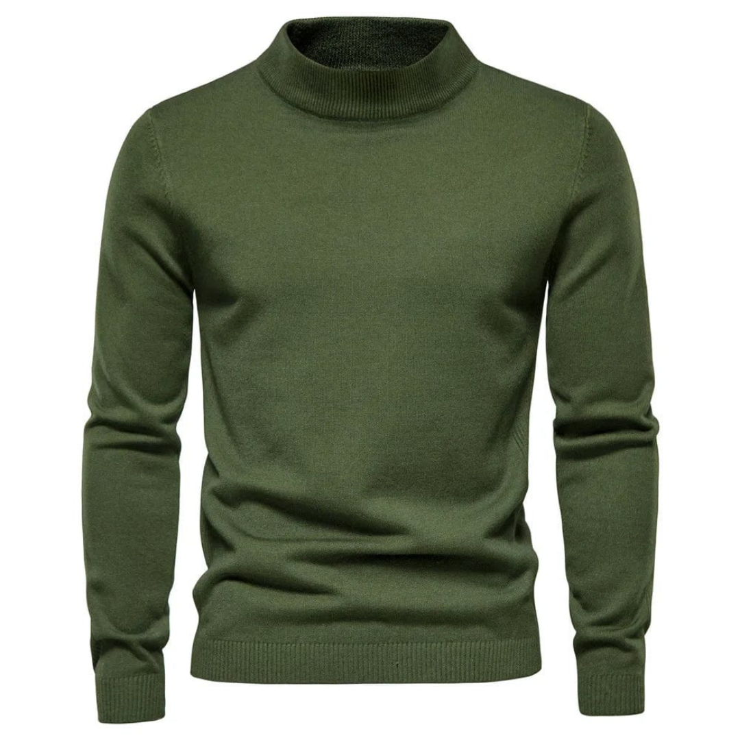 Herren Winter Rollkragen Langarm Pullover | Stylisch