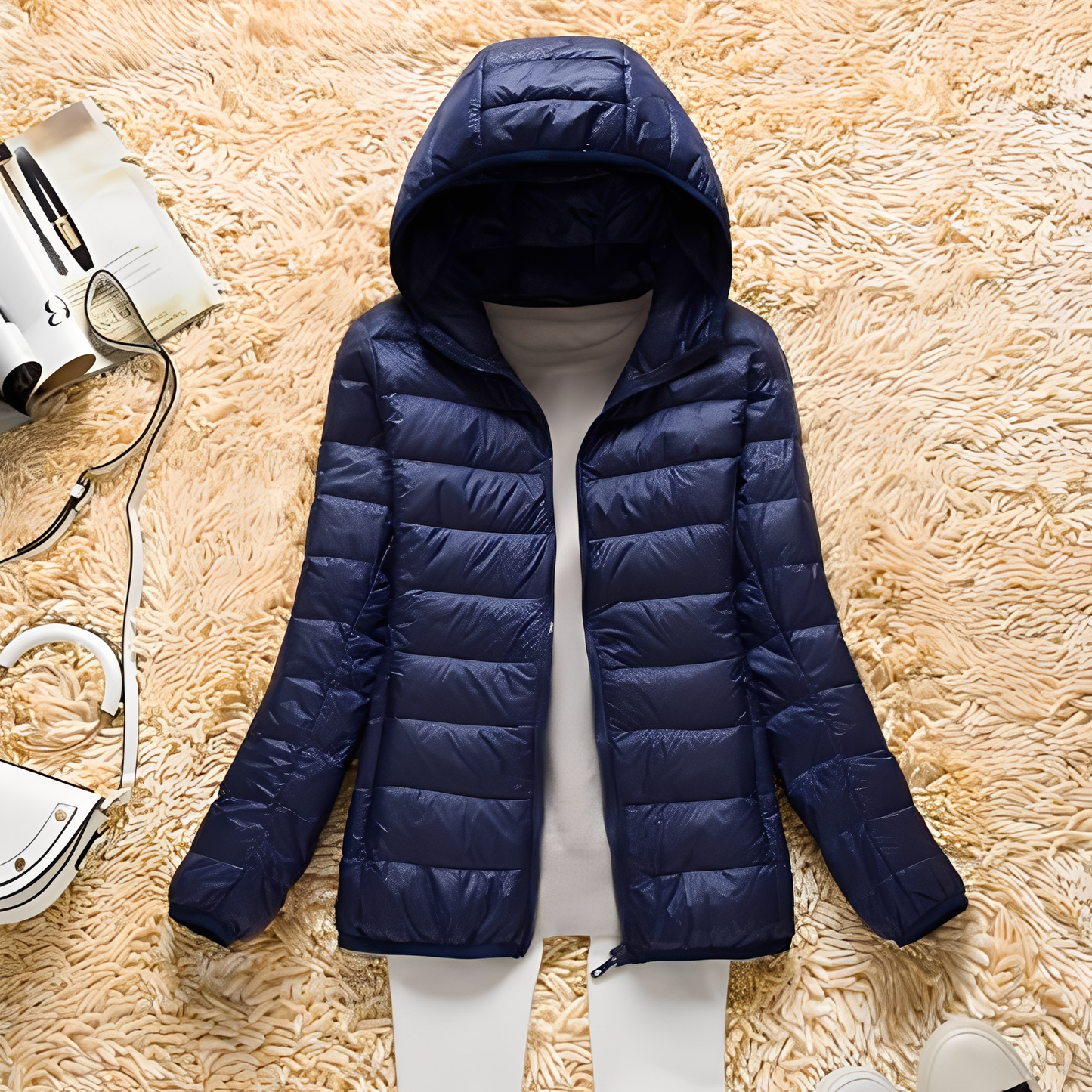 Stilzeits | Lässige Slim Down-Jacke für Frauen