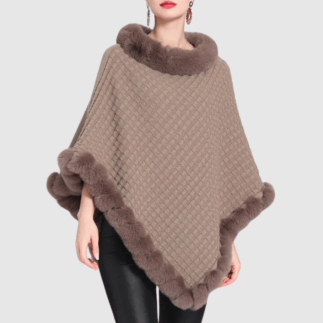 Stilzeits | Weich Gewebter Poncho