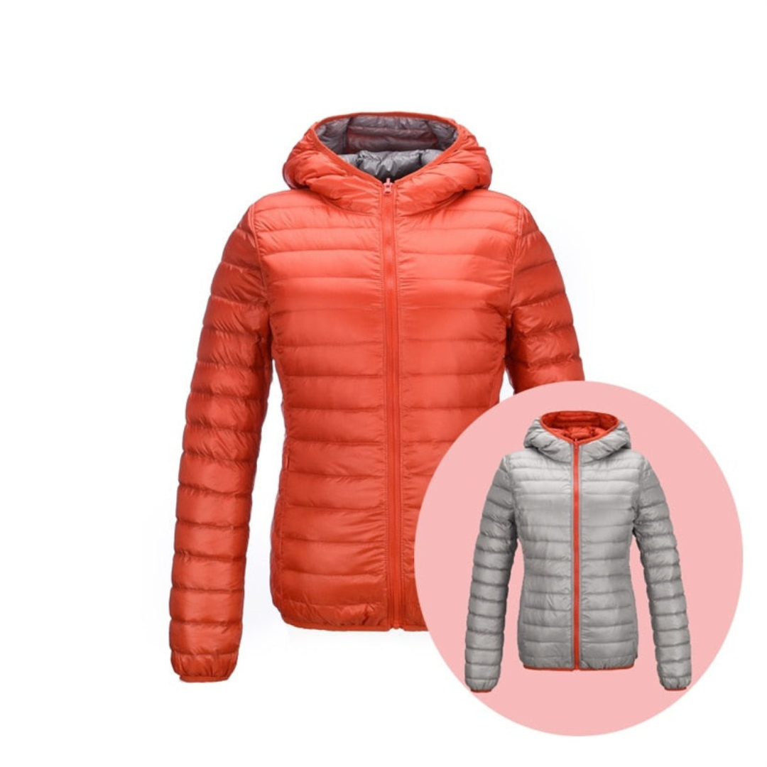 Stilzeits | Reversible Daunenjacke für Frauen