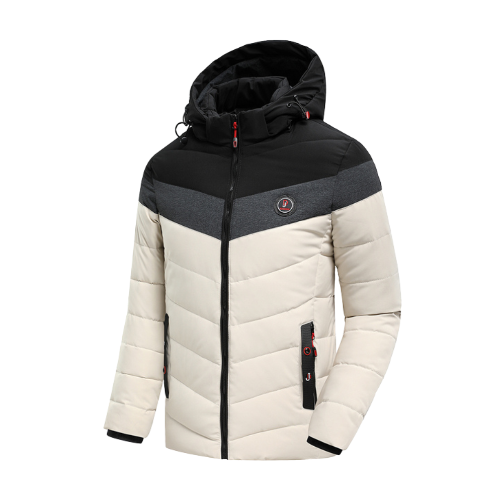 Stilzeits | Wasserdichter Wintermantel mit Kapuze für Herren