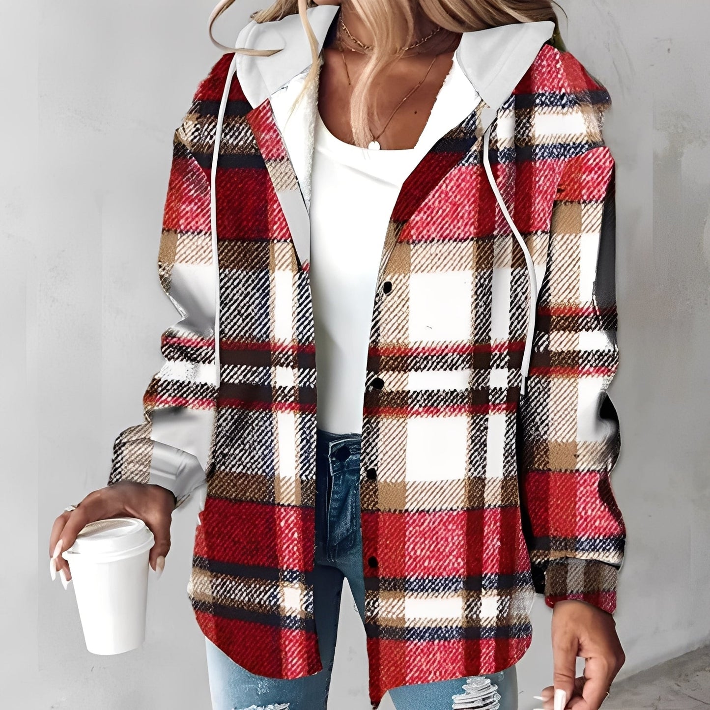 Stilzeits | Freizeit, Warme Kapuzenjacke für Frauen