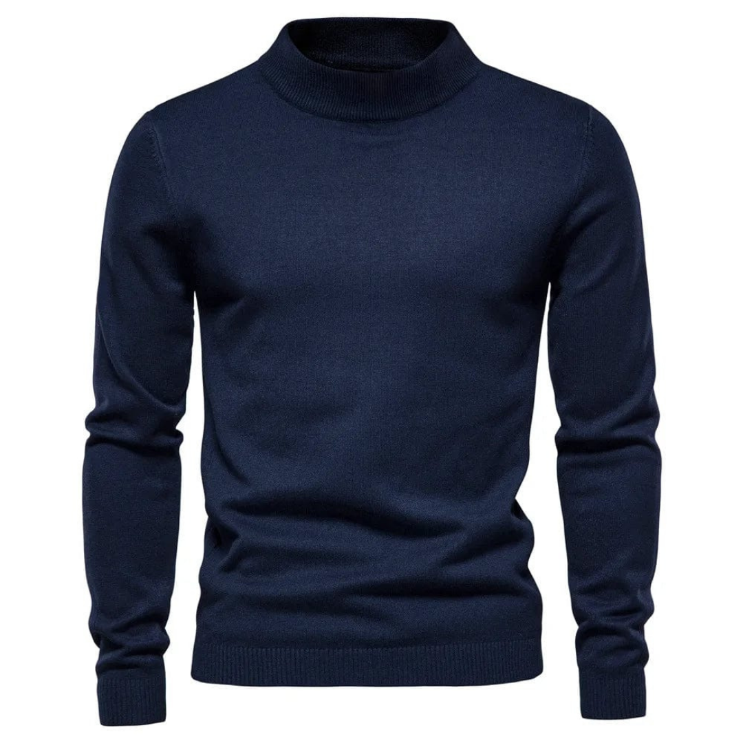 Herren Winter Rollkragen Langarm Pullover | Stylisch