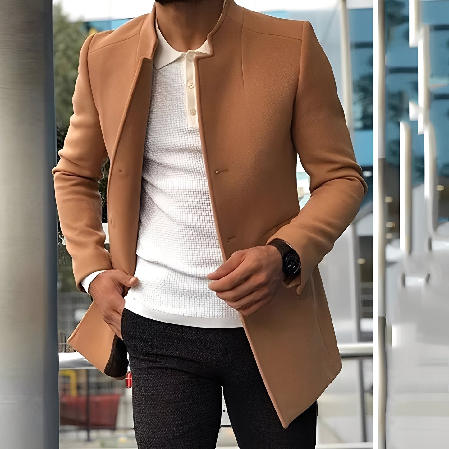 Stilzeits | Elegante Slim-Fit Jacke für Herren