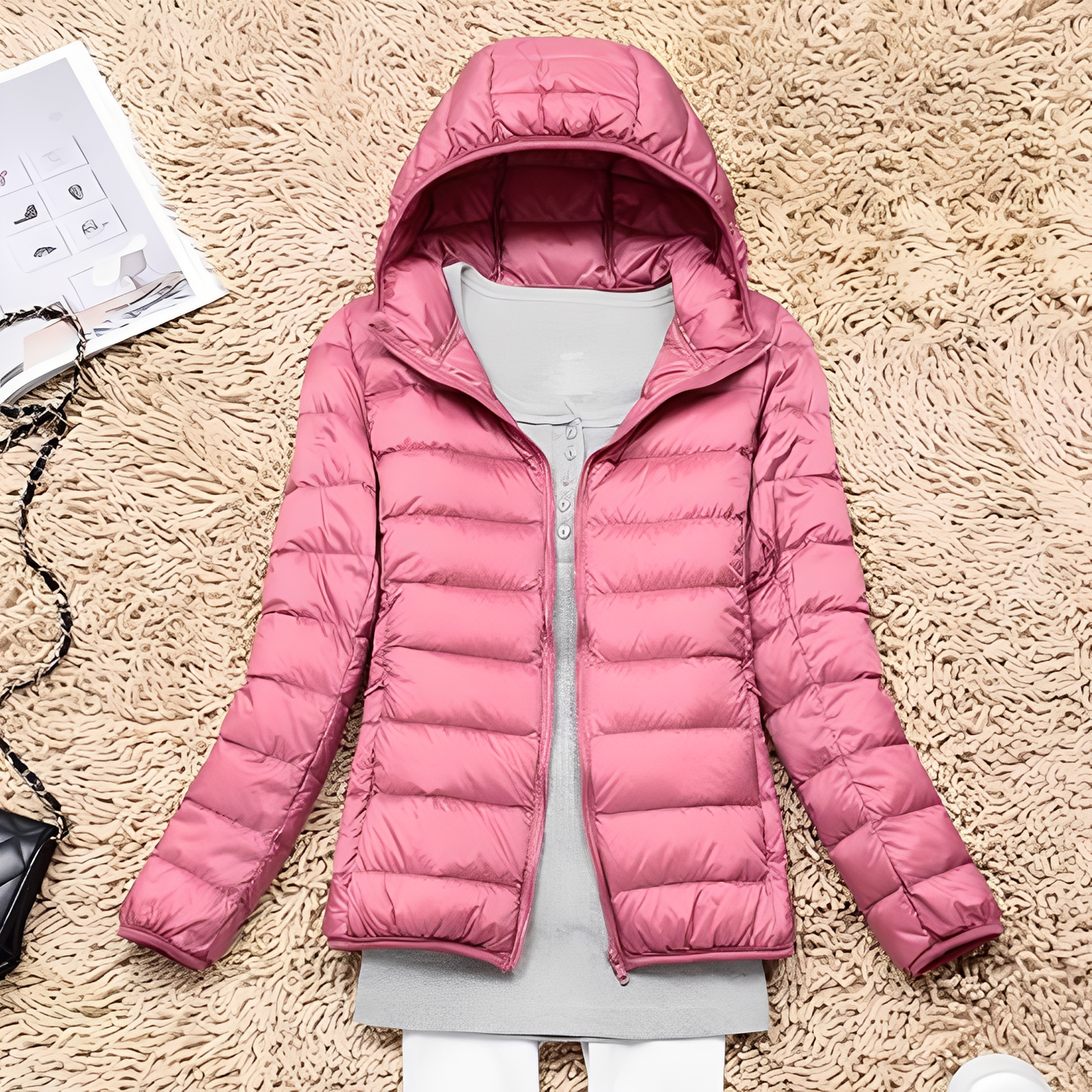 Stilzeits | Lässige Slim Down-Jacke für Frauen