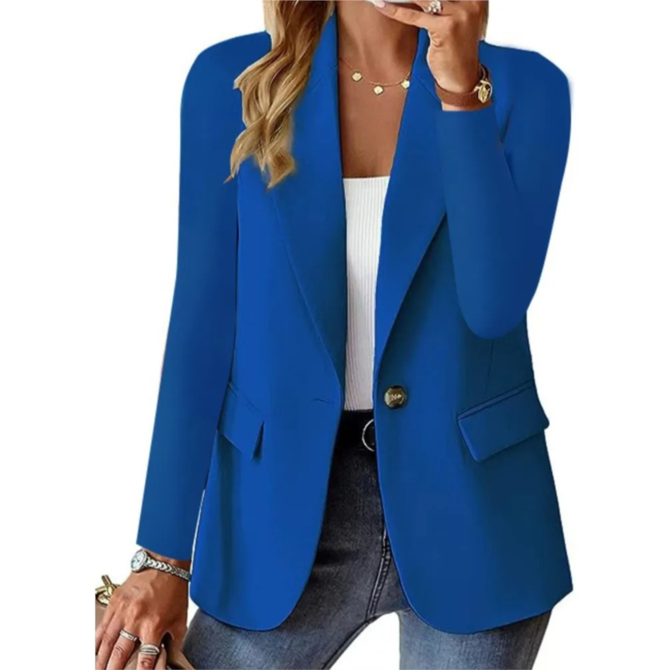 Stilzeits | Blazer Lange für Frauen Chic