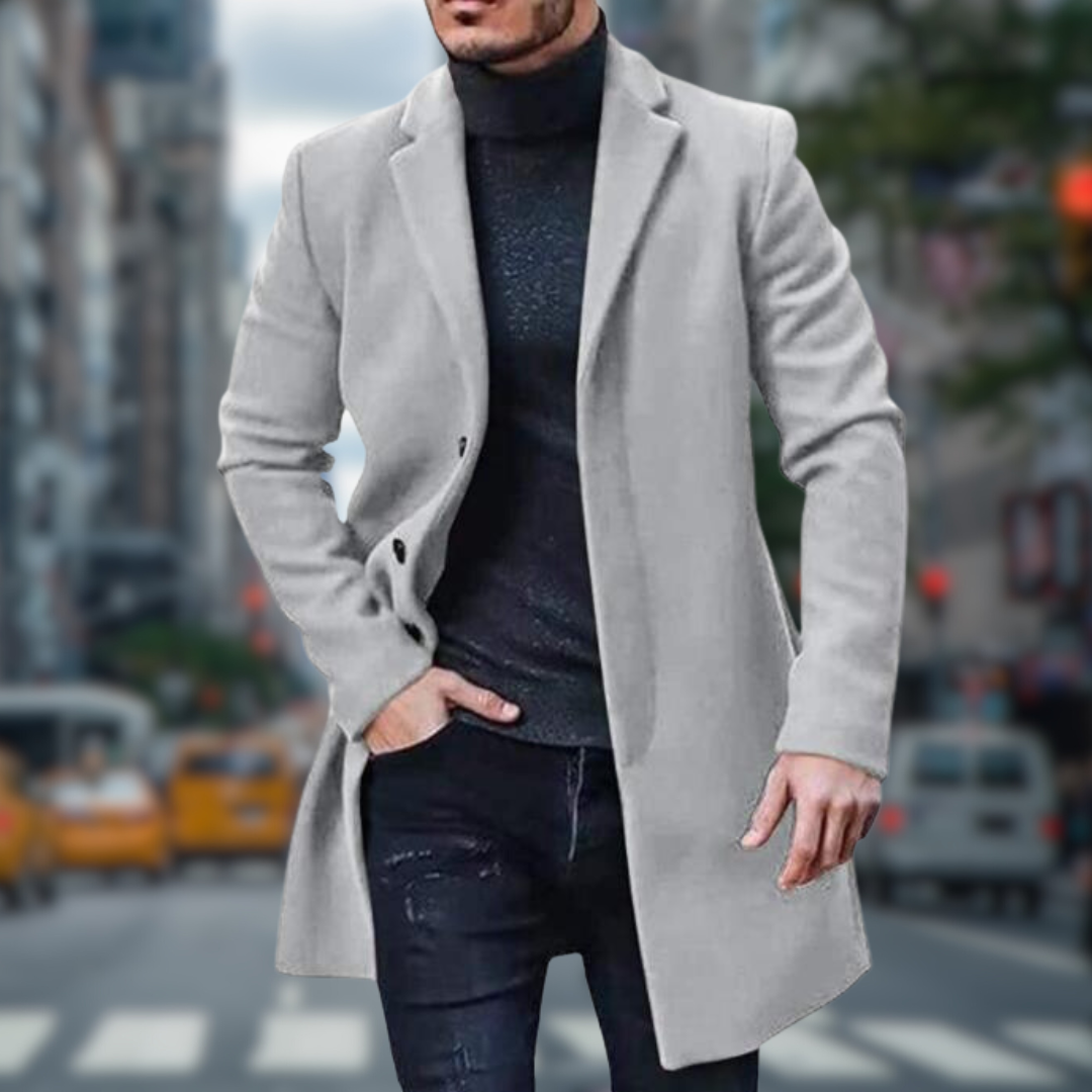 Stilzeits | Belloni Klassischer Langer Trenchcoat - Stilvoll & Komfortabel