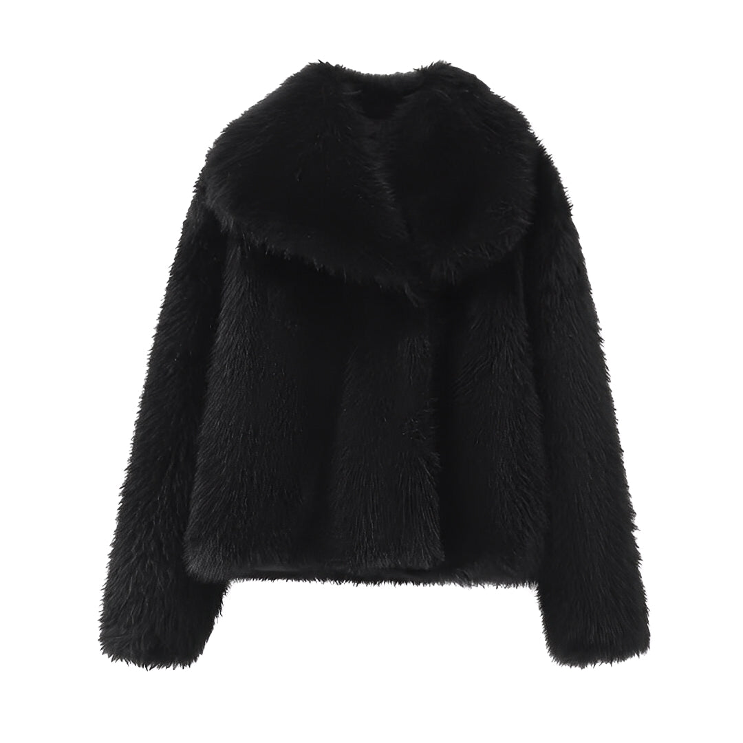 Stilzeits | Eleganter Faux-Fur-Mantel für Frauen
