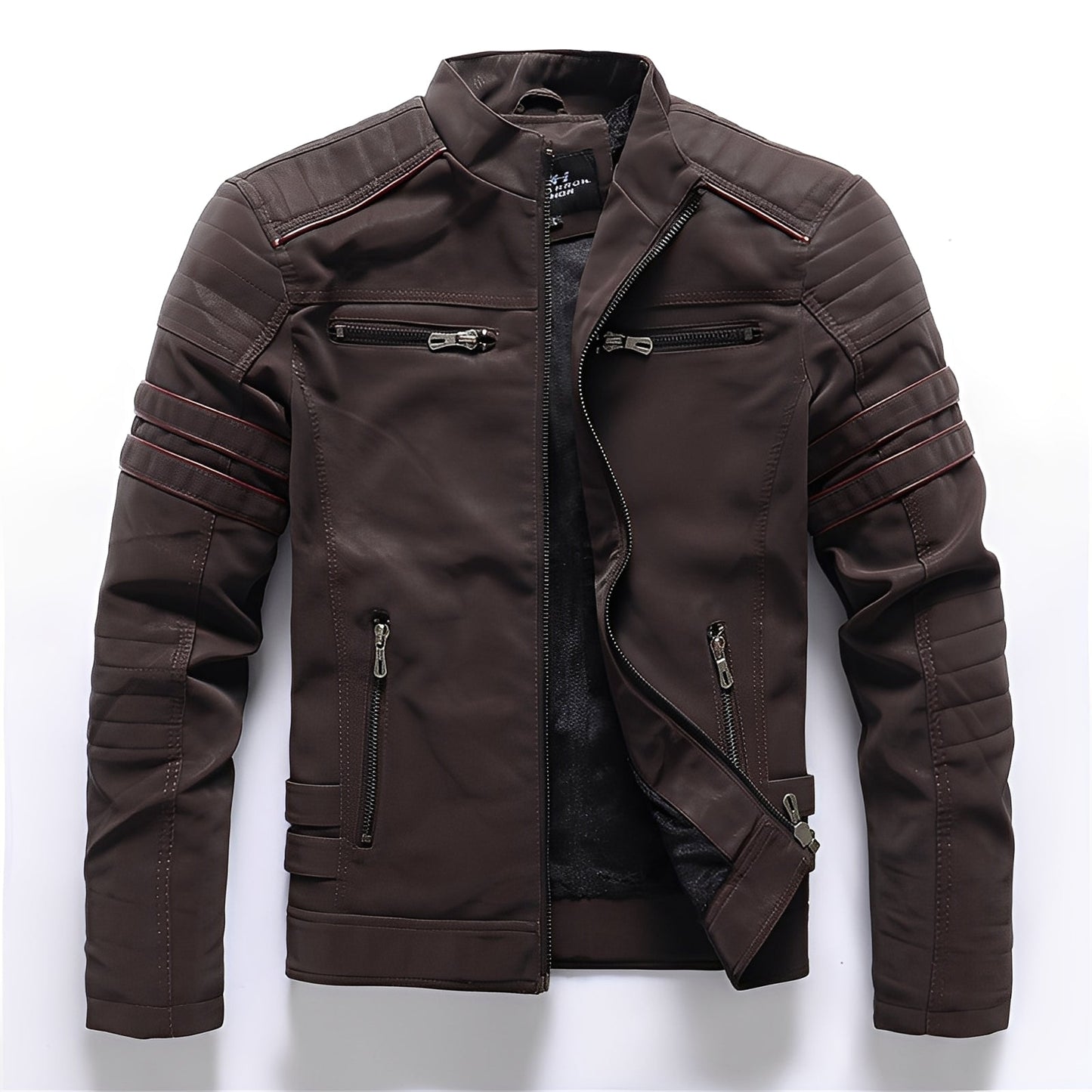 Stilzeits | Stylische Motorrad-Lederjacke für Herren