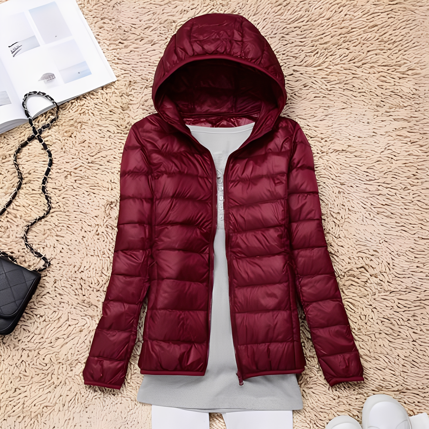 Stilzeits | Lässige Slim Down-Jacke für Frauen