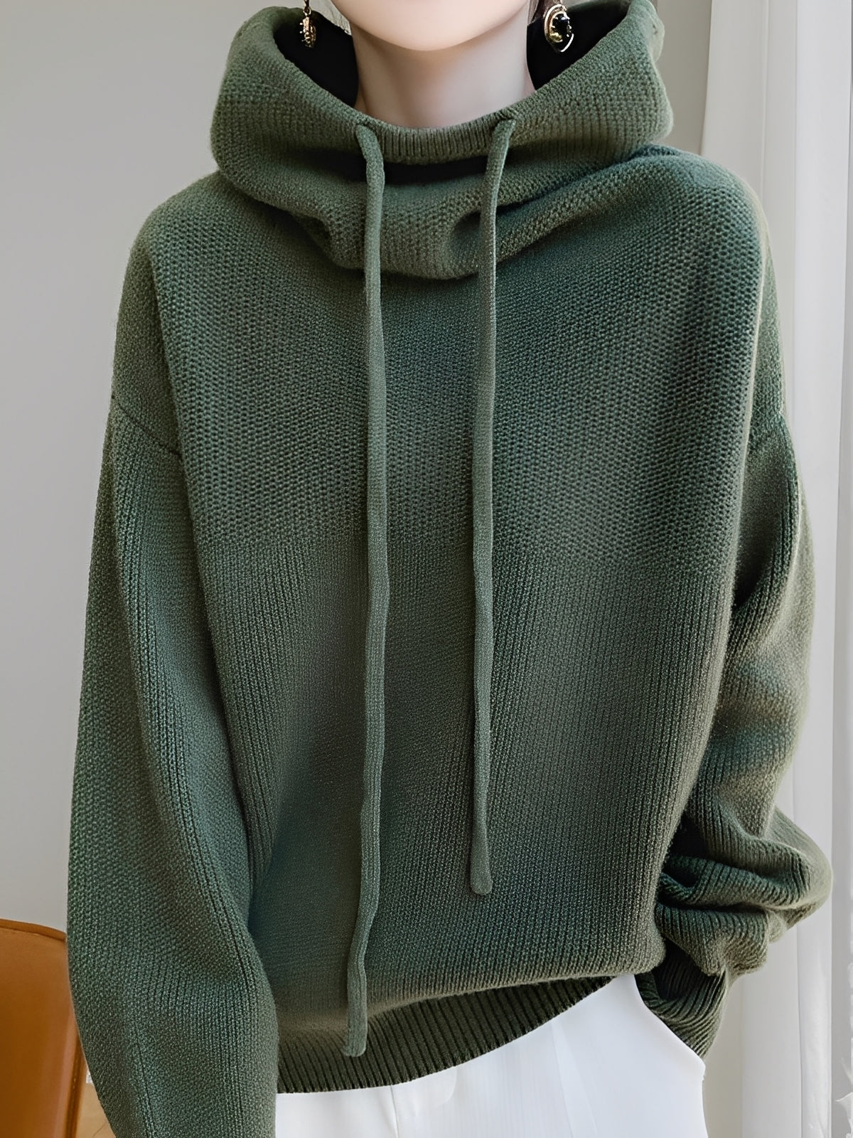 Stilzeits | Warme, weiche Woll-Hoodie für Frauen