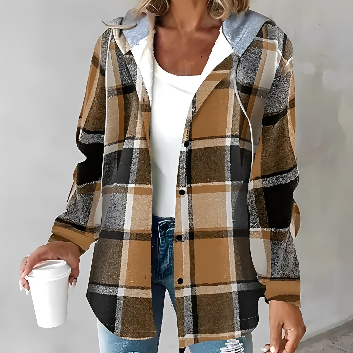 Stilzeits | Freizeit, Warme Kapuzenjacke für Frauen