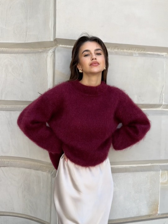 Stilzeits | weicher Mohair-Strickpullover