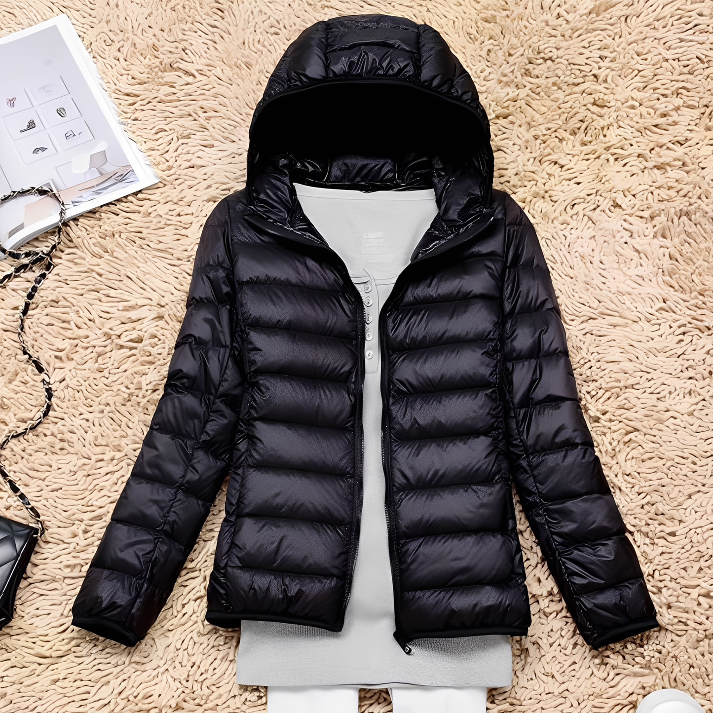 Stilzeits | Lässige Slim Down-Jacke für Frauen