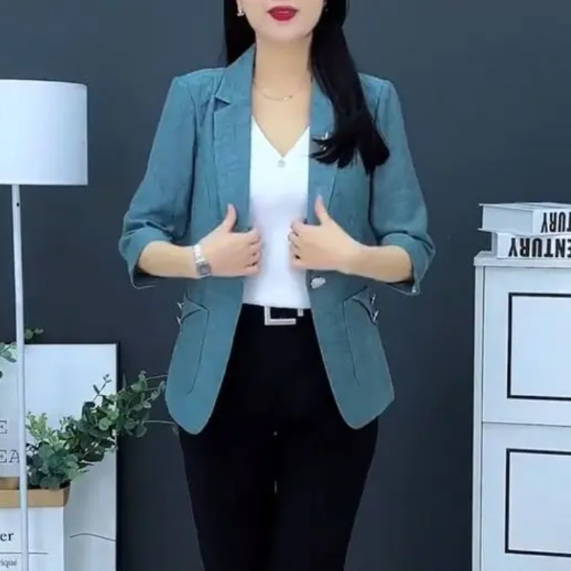 Women's Avelena Blazer, Rolled Sleeves