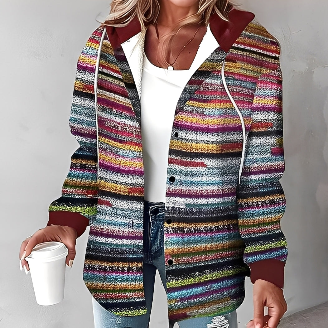 Stilzeits | Freizeit, Warme Kapuzenjacke für Frauen